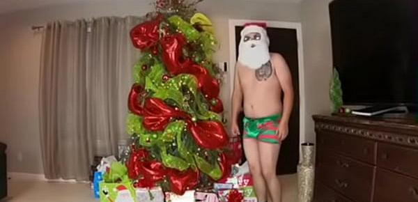  A XXX XMAS PARODY - Lexi Anne Garza gets Fucked by Naughty Santa Clause - MerryXmas